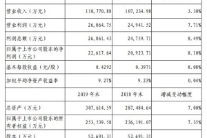 峨眉山A:2019年营收11.08亿 Q1预亏8800万元